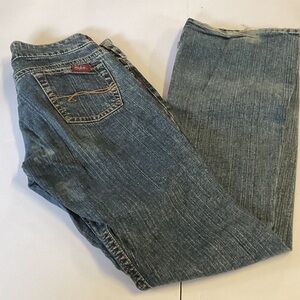 Silve dark Wash blue jeans